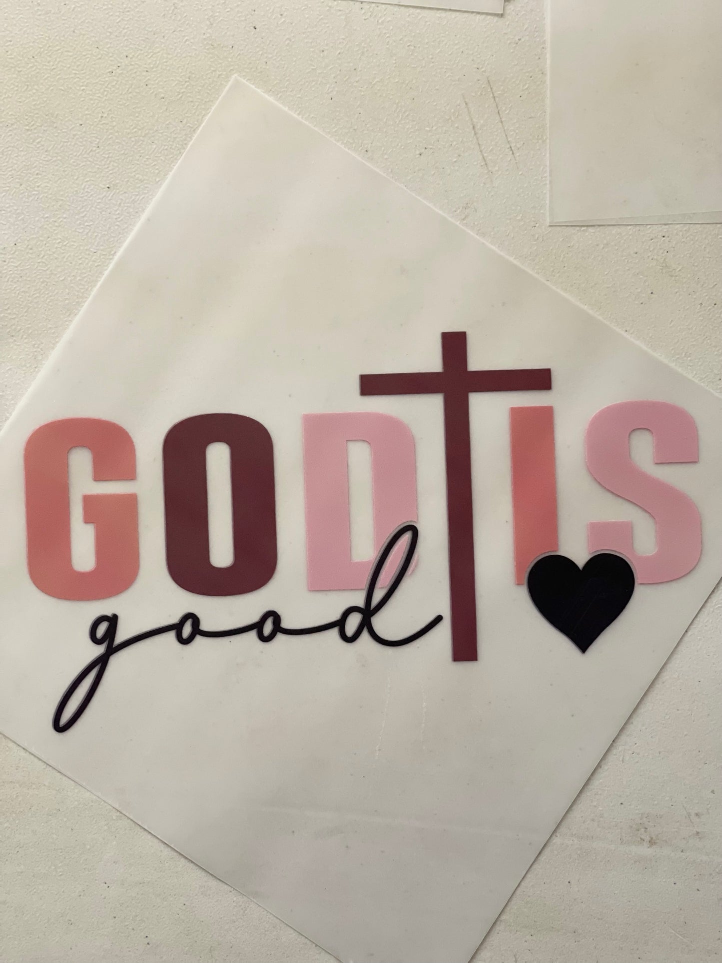 God Is Good – DTF Transfer (Front Design) | Limited Time Only