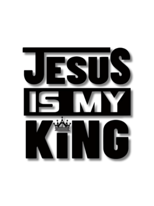 Jesus Is My King DTF Transfer | Limited Time Only