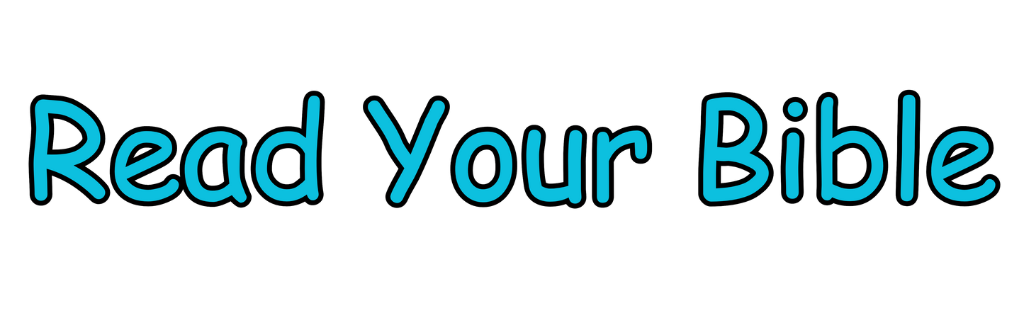 "Read Your Bible" (Front)